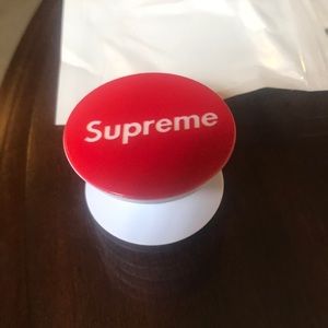Supreme inspired pop socket
